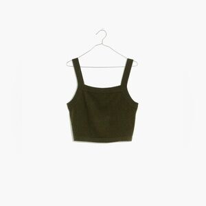 Madewell (Re)sourced Cashmere Carlyn Crop Sweater Tank